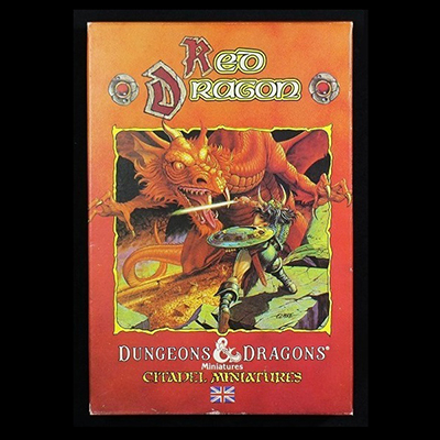 シタデル レッドドラゴン メタルフィギュア DUNGEONS&DRAGONS/TRPG