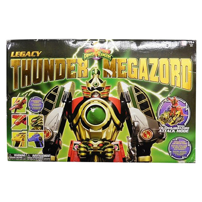 Mighty Morphin Power Rangers LEGACY THUNDER MEGAZORD