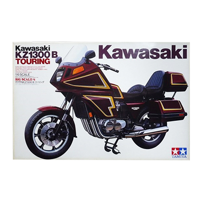タミヤ ビッグスケールシリーズ No.21 1/6 カワサキ KZ1300 B ツーリング ディスプレイモデル/バイク プラモデル