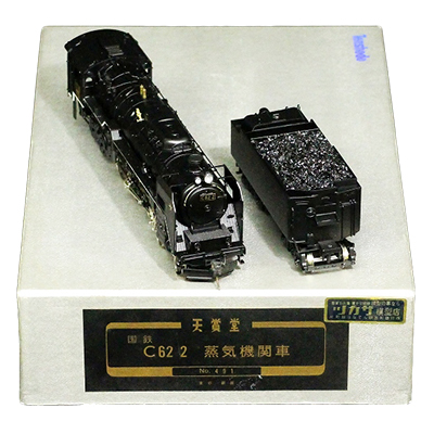 公式直営店激安 □ 天賞堂 鉄道模型 C62 2 蒸気機関車 No.491 国鉄 箱