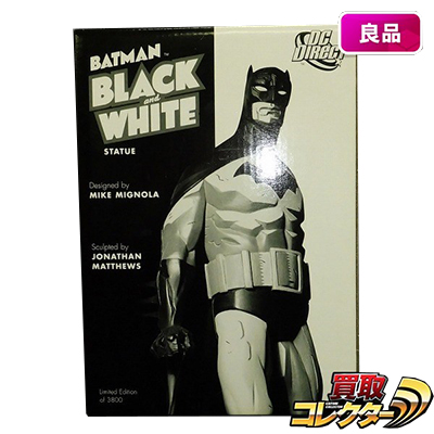 買取価格2,700円】DCダイレクト バットマン ブラック＆ホワイト
