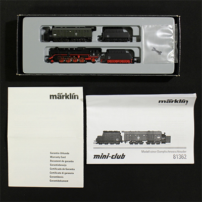 marklin メルクリン ミニクラブ 81362 蒸気除雪機関車 + 蒸気機関車