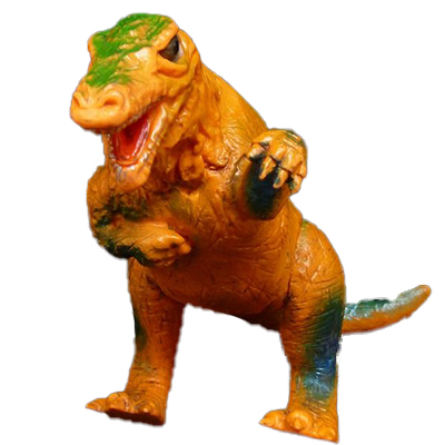 大協 生きていた恐竜と怪獣 チラノザウルス /大協 ソフビ人形