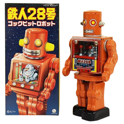 大阪ブリキ 鉄人28号 コックピットロボット 電動
