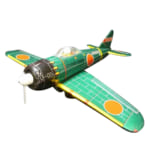 バンダイ ブリキ ワールドプレーンシリーズ 大空の勇者 ゼロ戦 /ブリキの戦闘機