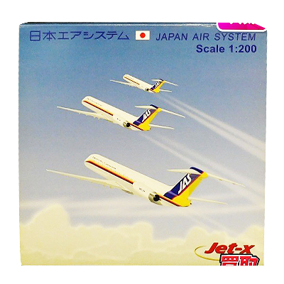 買取価格6,000円】Jet-x 1/200 JAS MD-81 日本エアシステム /JXL170A 