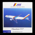 246124JALUX 1/500 B777 レインボーセブン JA8977 JAS JD51003 / JAL 模型