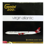 246606ジェミニ 1/200 Virgin atlantic エアバス A340-600 / G2VIR588