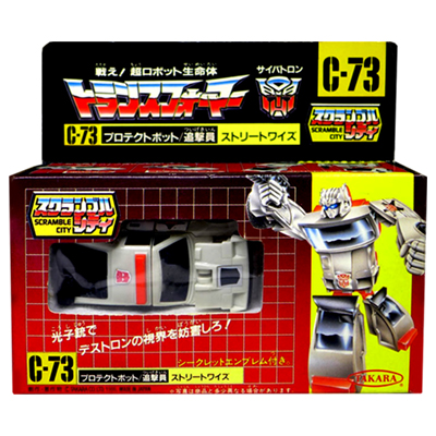 旧タカラ 戦え!超ロボット生命体 トランスフォーマー C-73 プロテクトボット 追撃員 ストリートワイズ / TF G1