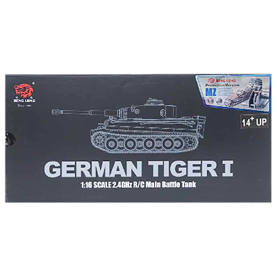 HengLong 1/16 ラジコン戦車 ドイツ軍 タイガーI promotion ver.