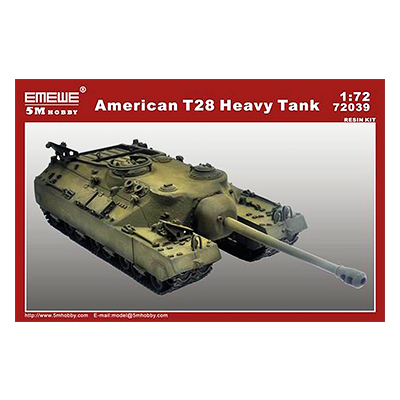 EMEWE 1/72 T-28 重戦車 レジンキット