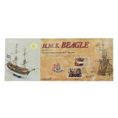 マモリ 1/64 木製帆船模型 H.M.S. BEAGLE ビーグル