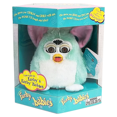 Furby babies ファービーベイビーズ 英語版 ミントグリーン
