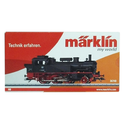 marklin メルクリン HOゲージ 36740 テンダー蒸気機関車 DB BR74