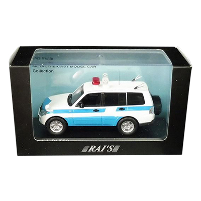 ヒコセブン RAI’S 1/43 三菱 パジェロ 2009 警察本部警備部機動隊災害活動車両