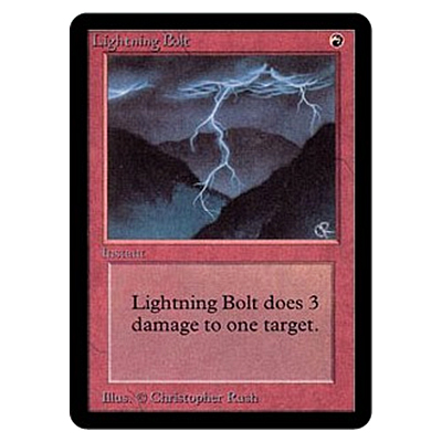 稲妻/Lightning Bolt LEA ①