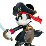 ミッキーマウス パイレーツスタイル ブラック ディズニーキャラクターズ DXF バンプレスト