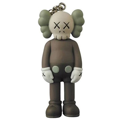 COMPANION BROWN KEYHOLDER KAWS MEDICOM TOY