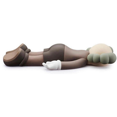 COMPANION 2020 BROWN OPEN EDITION KAWS MEDICOM TOY