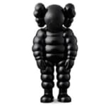 338682WHAT PARTY BLACK OPEN EDITION KAWS MEDICOM TOY