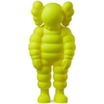 338686WHAT PARTY YELLOW OPEN EDITION KAWS MEDICOM TOY