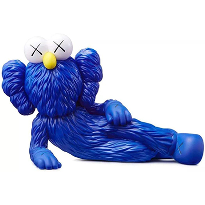 TIME OFF BLUE OPEN EDITION KAWS MEDICOM TOY