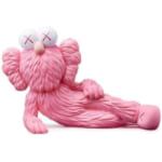 338900TIME OFF PINK OPEN EDITION KAWS MEDICOM TOY