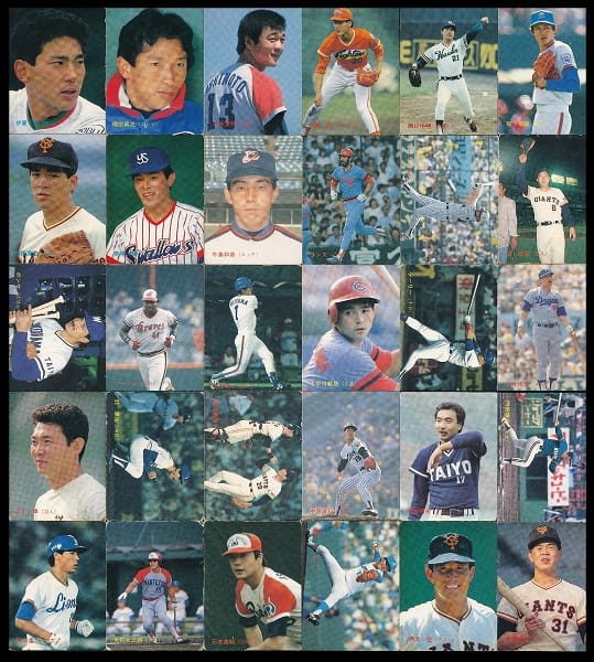 カルビー プロ野球 チップス カード 1987年　9_1