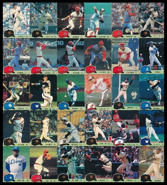 カルビー プロ野球 チップス カード 1984年 3　当時物_1