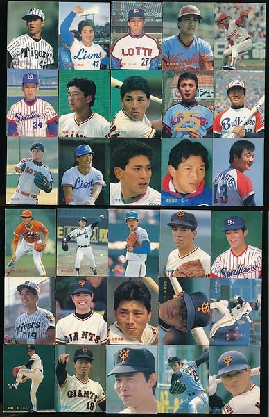 カルビー プロ野球 チップス カード 1987年 No.129～158 当時物_1