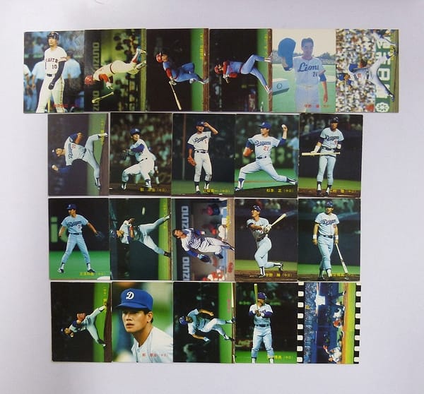 カルビー プロ野球 チップス カード 30枚 1988　当時物　⑧_1