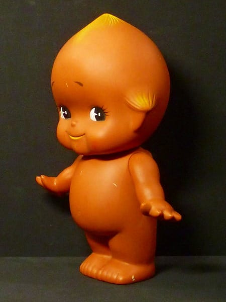 キューピー 南国風 褐色の肌 日本玩具協会 ソフビ 人形_1