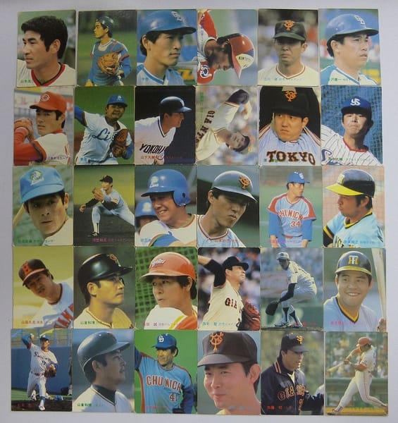 カルビープロ野球チップスカード 1983年 No.63～118 当時物