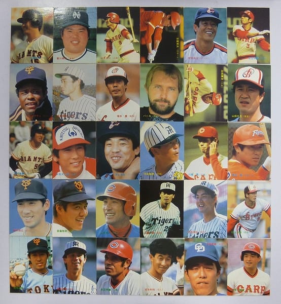 カルビープロ野球チップスカード 1986年　当時物　10_1