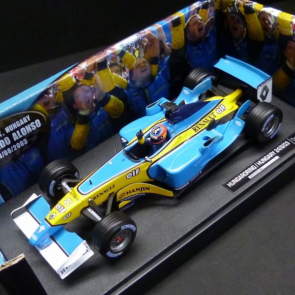 ホットウィール 1/18 F1ルノー ハンガリーGP_2