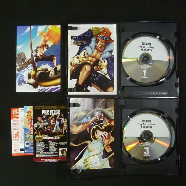 買取実績有!!】ワンピース DVD ログコレクション アラバスタ 初回版