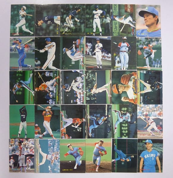 カルビー プロ野球チップスカード 1988年　No.173～202　当時物