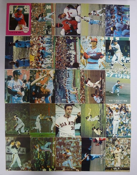 カルビー プロ野球チップスカード 1974～1976年 ②_1