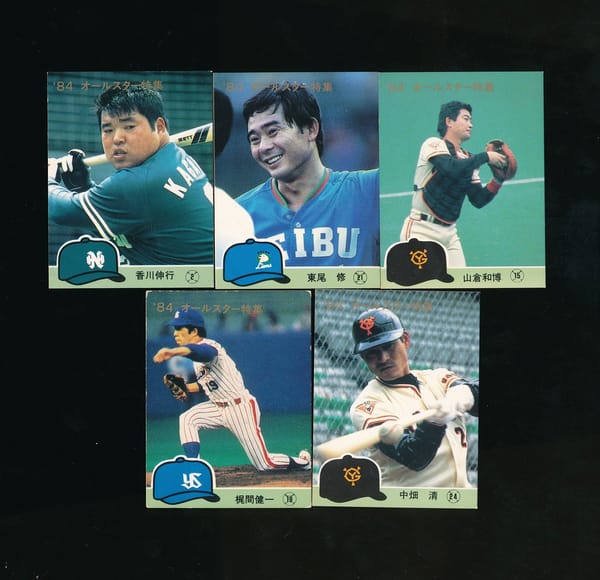 カルビー プロ野球チップスカード 1984年 No.443 458_1