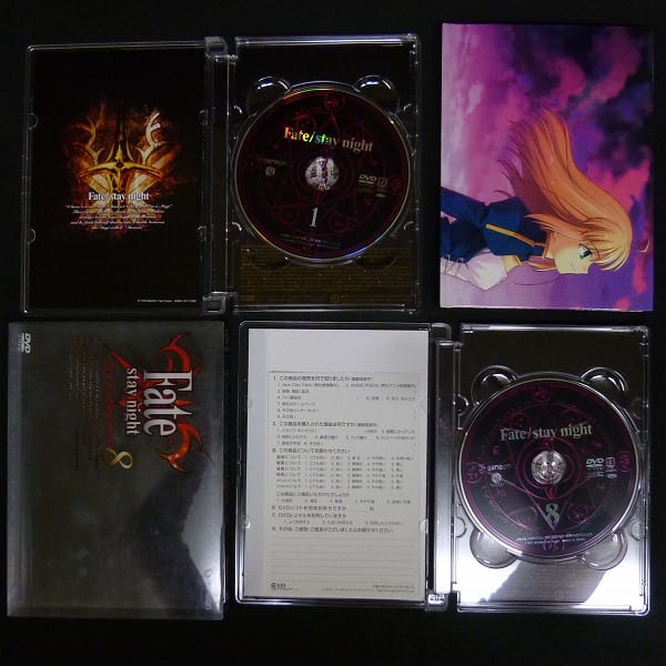 DVD Fate/stay night フェイト 全8巻 24話 初回限定版含_3