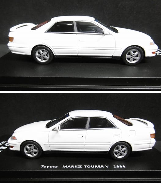 高い素材】 1/43 トヨタマークII ツアラーV (1996年) ミニカー