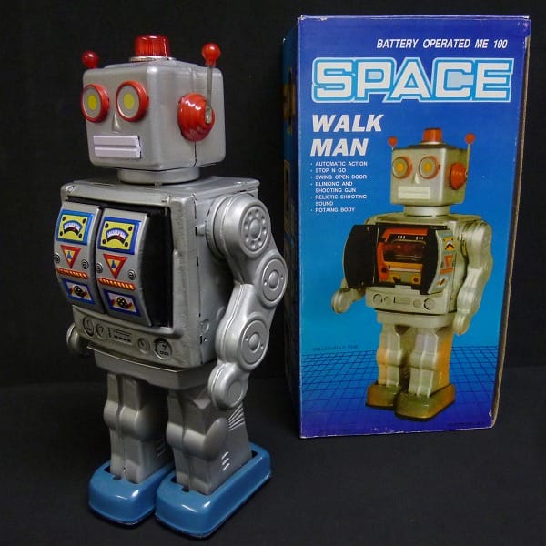 買取実績有!!】ブリキ SPACE WALK MAN スペースウォークマン ロボット 