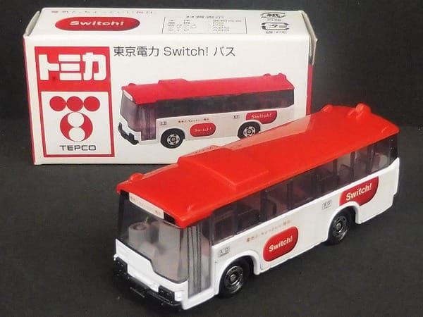 買取実績有!!】特注品 トミカ 東京電力 Switch! バス / 東電|ミニカー