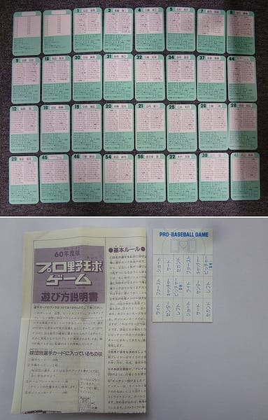 買取実績有!!】タカラ プロ野球 カード ゲーム 60年 阪神 タイガース
