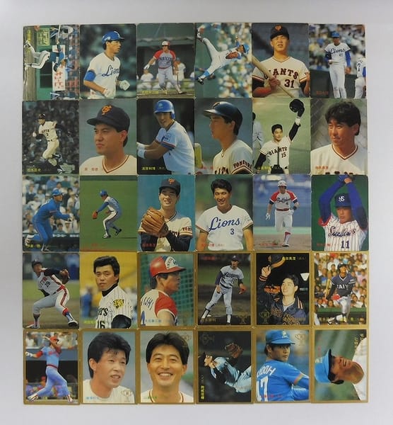買取実績有!!】カルビー プロ野球チップスカード 1987年No.272～357 