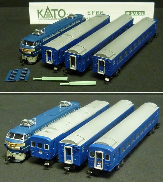 買取実績有!!】KATO Nゲージ EF66 ブルートレイン セット 鉄道模型 