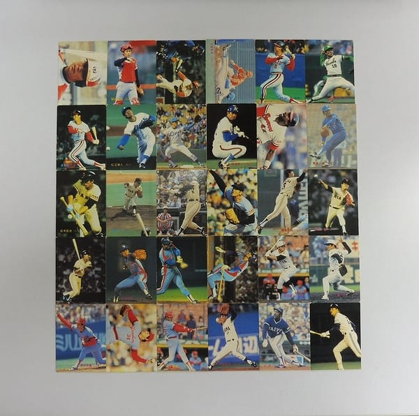 カルビー プロ野球チップス カード 1983年 No.300～344 当時物_1
