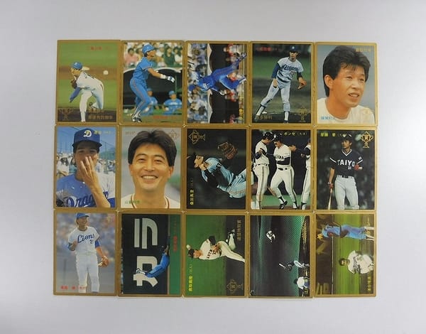 カルビー プロ野球チップスカード 1987年 金枠 桑田_1