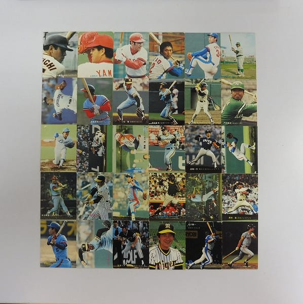 カルビー 当時物 プロ野球チップスカード 1981年 No.1～261_1