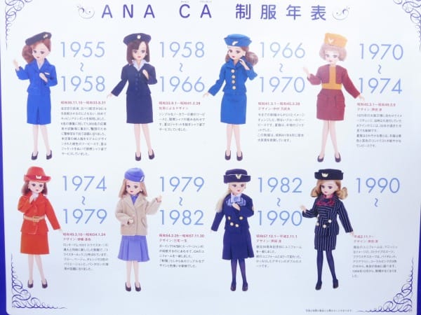 ANA全日空50周年記念 キャビン・アテンダントリカちゃん_3
